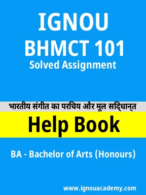 BHMCT 101 Solved Assignment