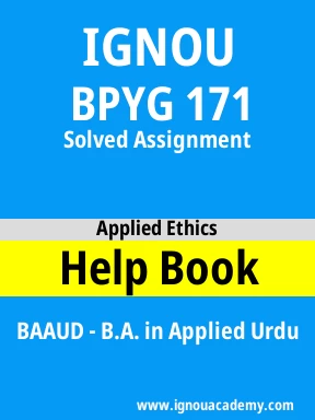 BPYG 171 Solved Assignment
