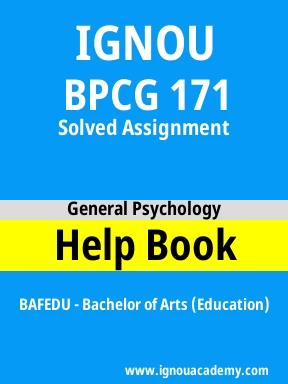 BPCG 171 Solved Assignment