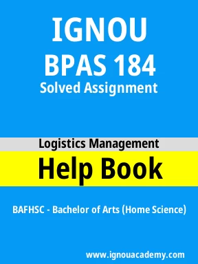 BPAS 184 Solved Assignment