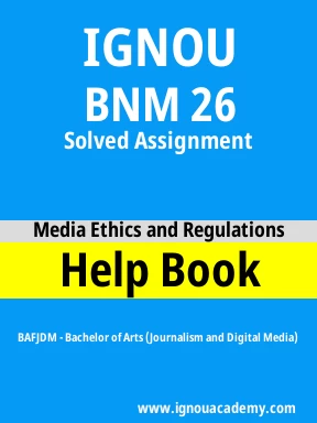 BNM 26 Solved Assignment