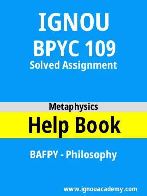 BPYC 109 Solved Assignment