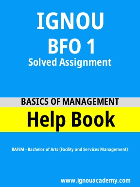 BFO 1 Solved Assignment