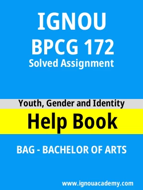 BPCG 172 Solved Assignment