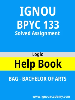BPYC 133 Solved Assignment
