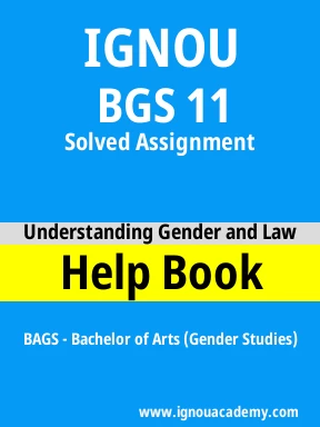 BGS 11 Solved Assignment