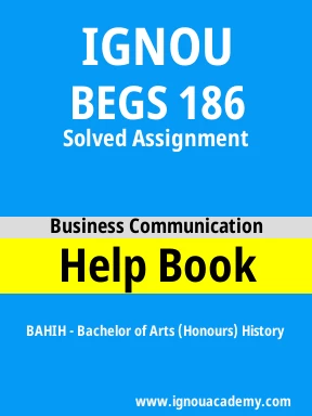 BEGS 186 Solved Assignment