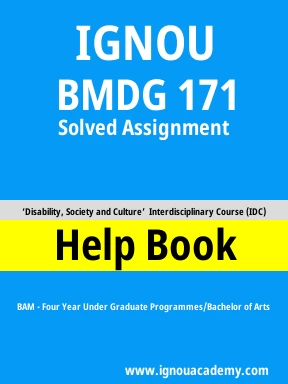 BMDG 171 Solved Assignment