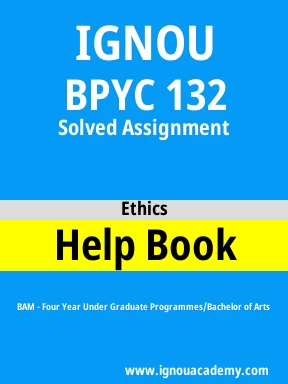 BPYC 132 Solved Assignment