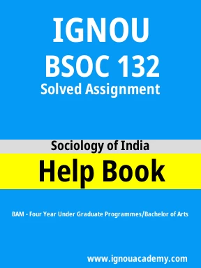 BSOC 132 Solved Assignment