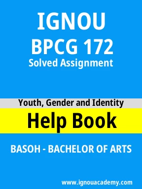 BPCG 172 Solved Assignment