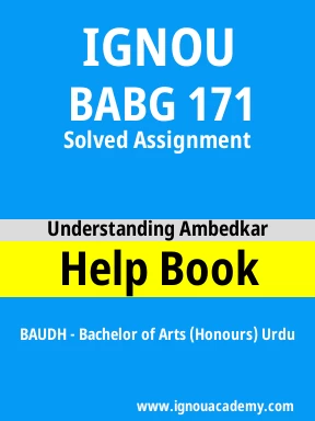 BABG 171 Solved Assignment