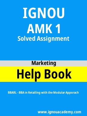 AMK 1 Solved Assignment