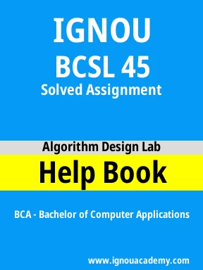 BCSL 45 Solved Assignment