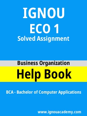 ECO 1 Solved Assignment