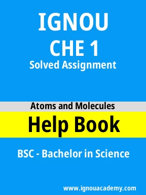CHE 1 Solved Assignment
