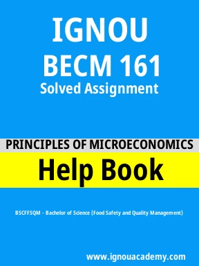 BECM 161 Solved Assignment