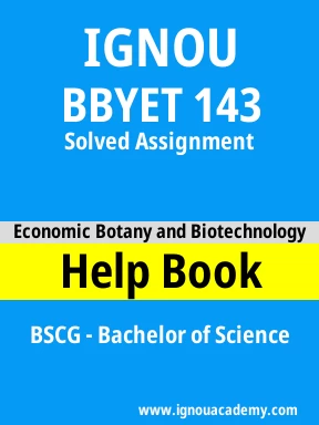 BBYET 143 Solved Assignment