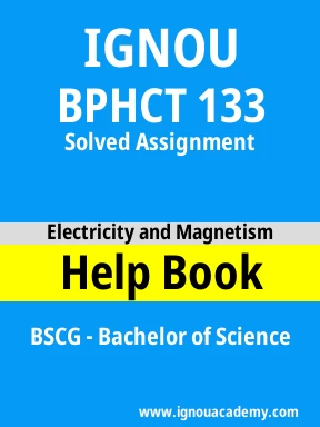 BPHCT 133 Solved Assignment