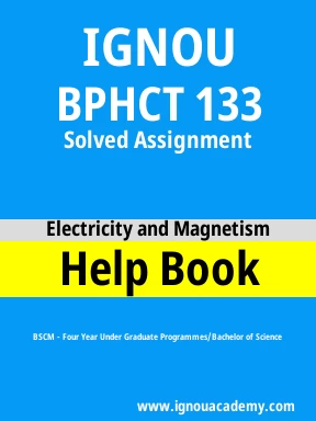 BPHCT 133 Solved Assignment