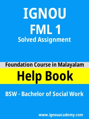 FML 1 Solved Assignment