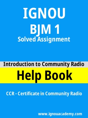 BJM 1 Solved Assignment