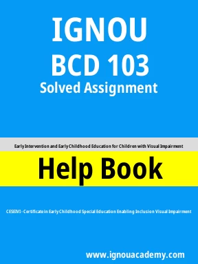 BCD 103 Solved Assignment
