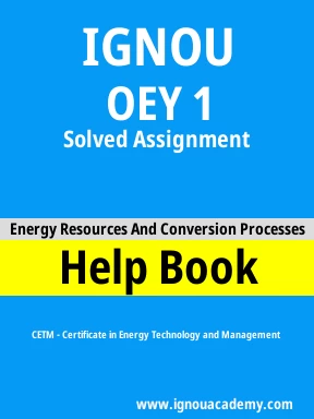 OEY 1 Solved Assignment