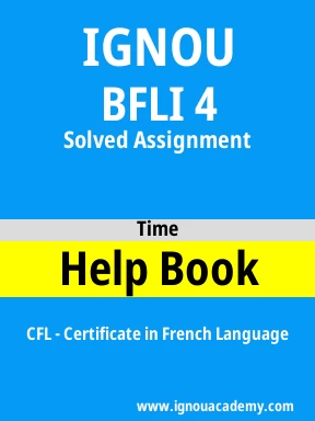 BFLI 4 Solved Assignment