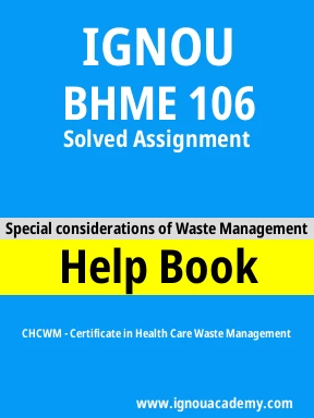 BHME 106 Solved Assignment