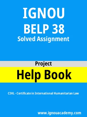 BELP 38 Solved Assignment