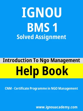 BMS 1 Solved Assignment