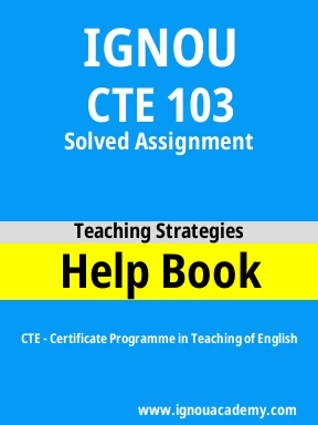 CTE 103 Solved Assignment