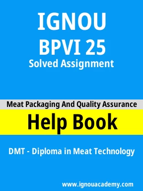 BPVI 25 Solved Assignment