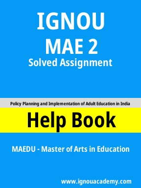 MAE 2 Solved Assignment
