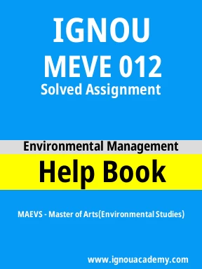 MEVE 012 Solved Assignment