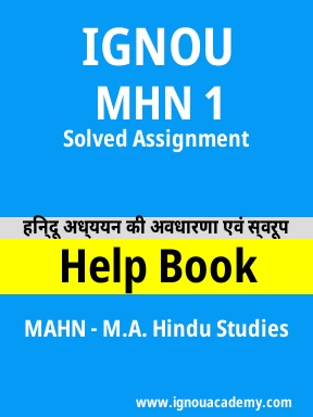 MHN 1 Solved Assignment