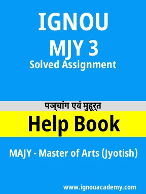 MJY 3 Solved Assignment