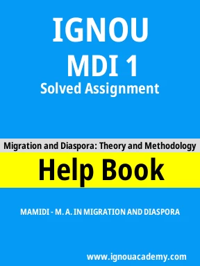 MDI 1 Solved Assignment