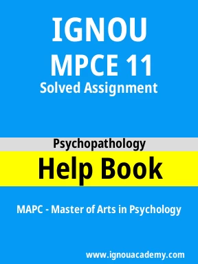 MPCE 11 Solved Assignment