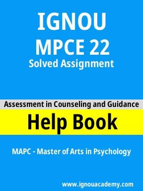 MPCE 22 Solved Assignment