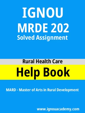 MRDE 202 Solved Assignment