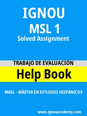 MSL 1 Solved Assignment
