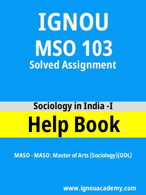 MSO 103 Solved Assignment