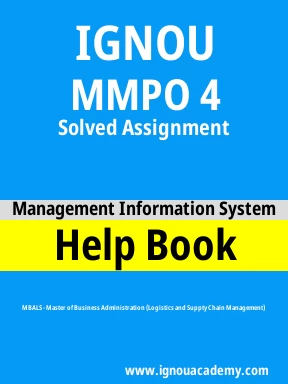 MMPO 4 Solved Assignment