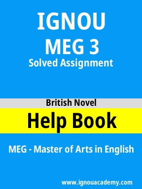 MEG 3 Solved Assignment