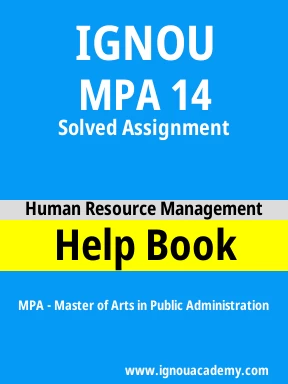 MPA 14 Solved Assignment