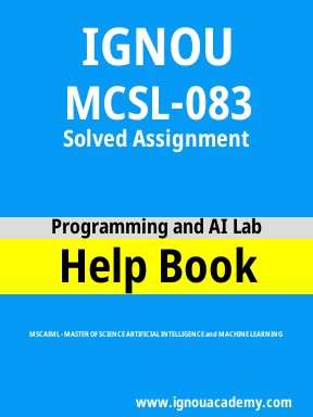 MCSL-083 Solved Assignment