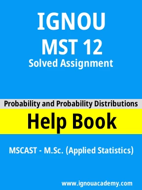 MST 12 Solved Assignment