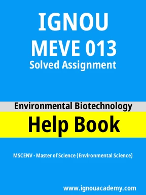 MEVE 013 Solved Assignment
